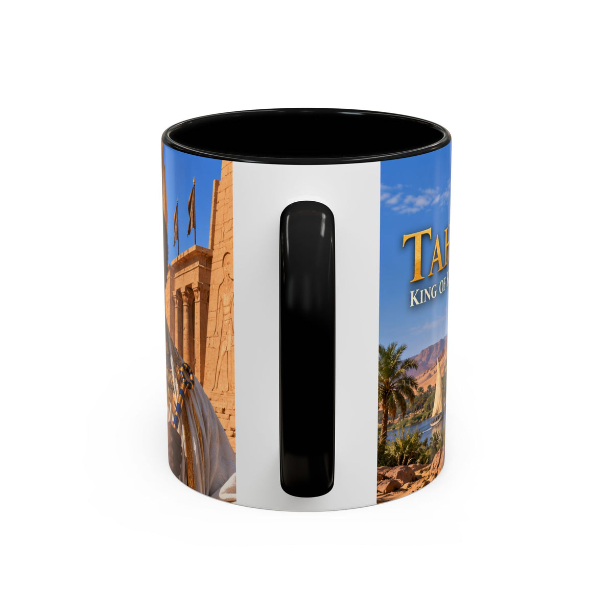 Taharqa Coffee Mug | King of Kush and Kemet | African History Mug