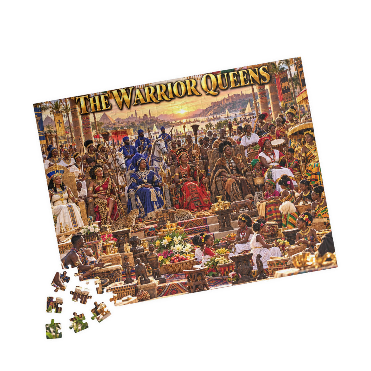 The Warrior Queens — Assembly of Queens Jigsaw Puzzle