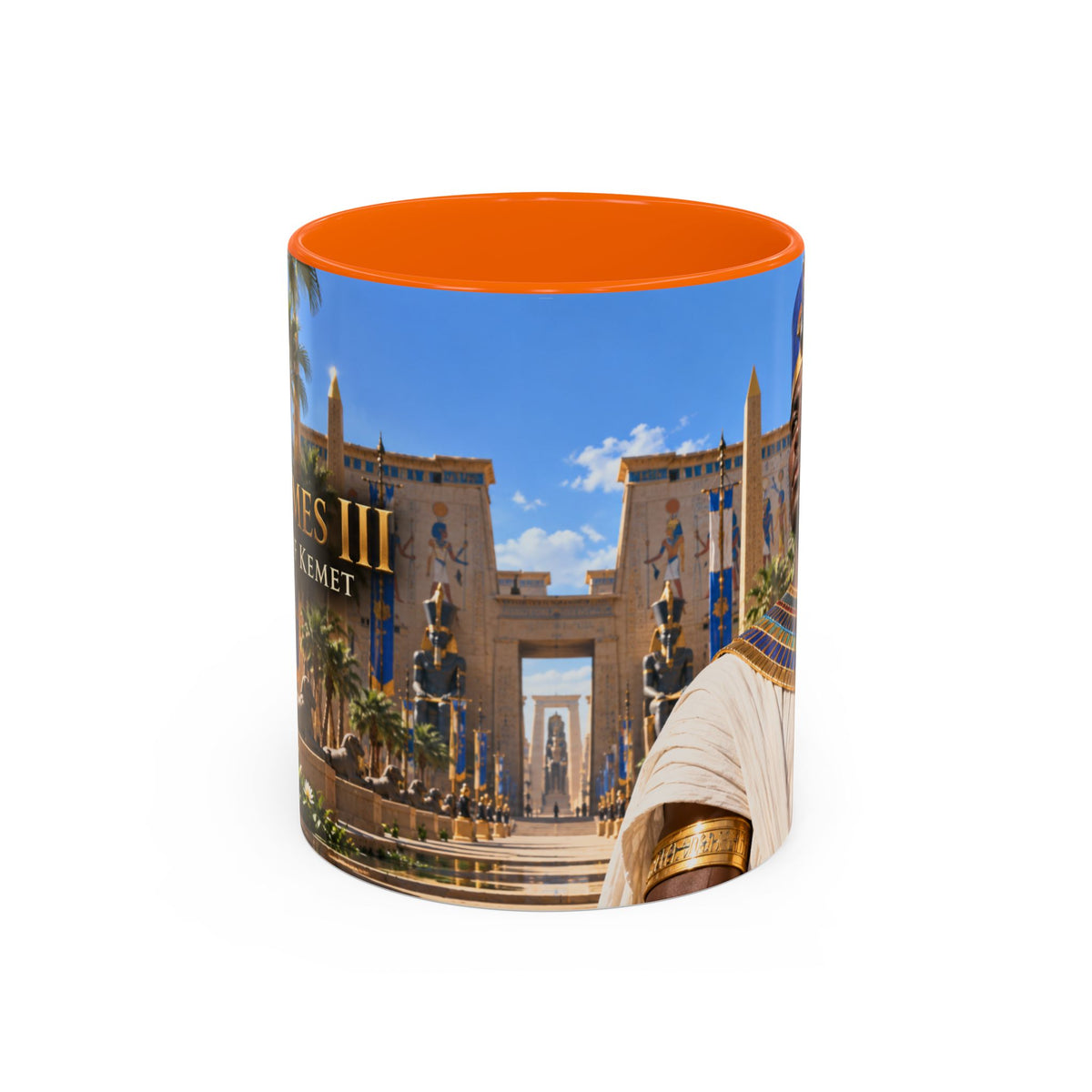 Djehutymes III Coffee Mug | Pharaoh of Kemet | African History Mug