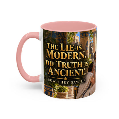 The Lie Is Modern. The Truth Is Ancient. — Kemetic Scholars Coffee Mug