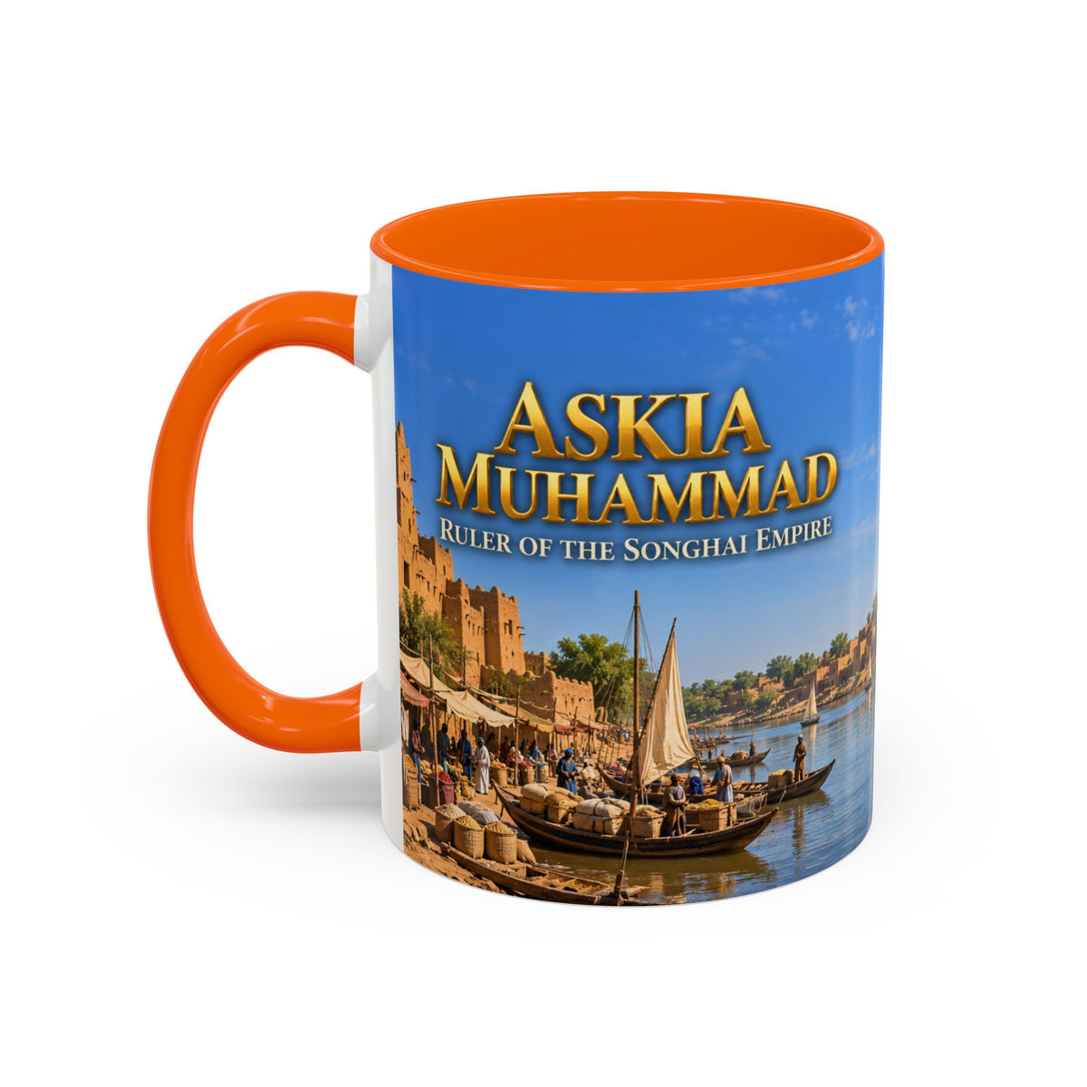 Askia Muhammad Coffee Mug | Ruler of the Songhai Empire | African History Mug