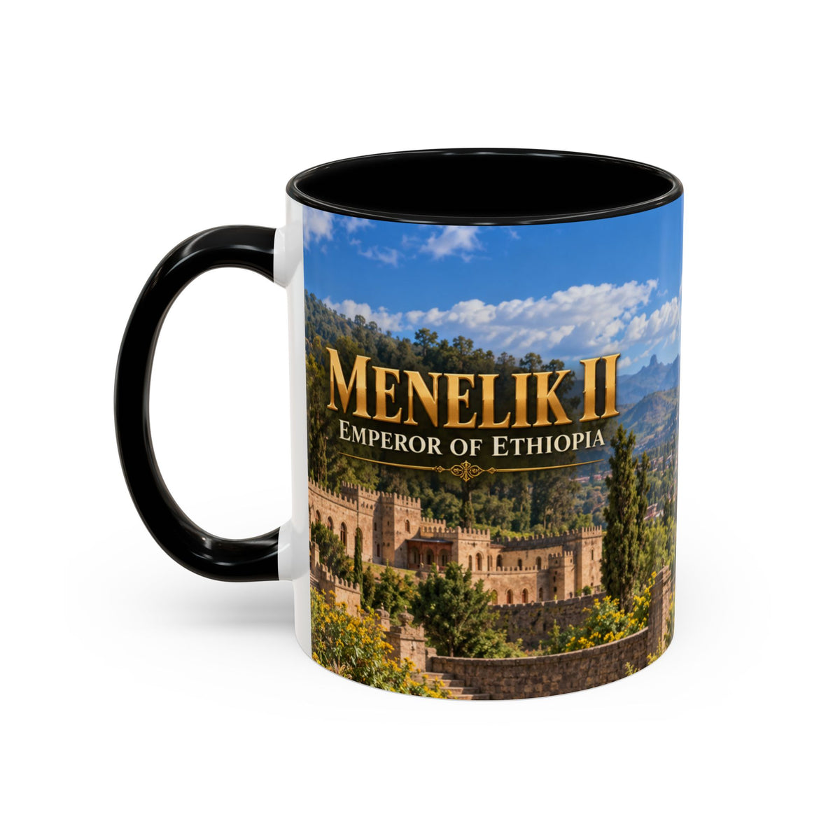 Menelik II Coffee Mug | Emperor of Ethiopia | African History Mug