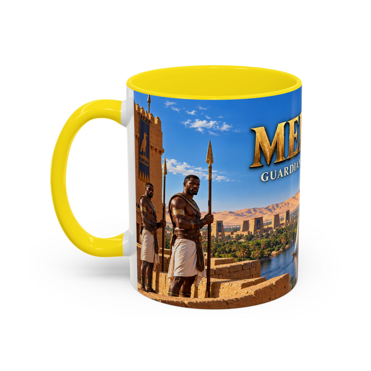 Medjay: Guardians of the Nile Coffee Mug | African Heritage | 11oz & 15oz