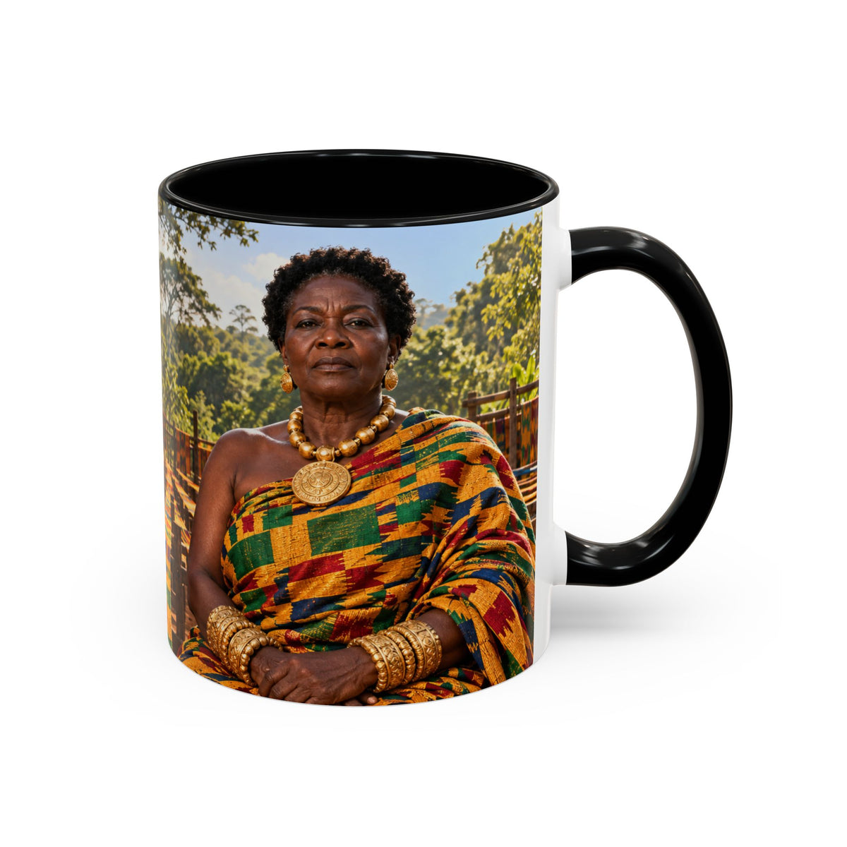 Yaa Asantewaa Coffee Mug | Queen Mother of Ejisu | Warrior Queens