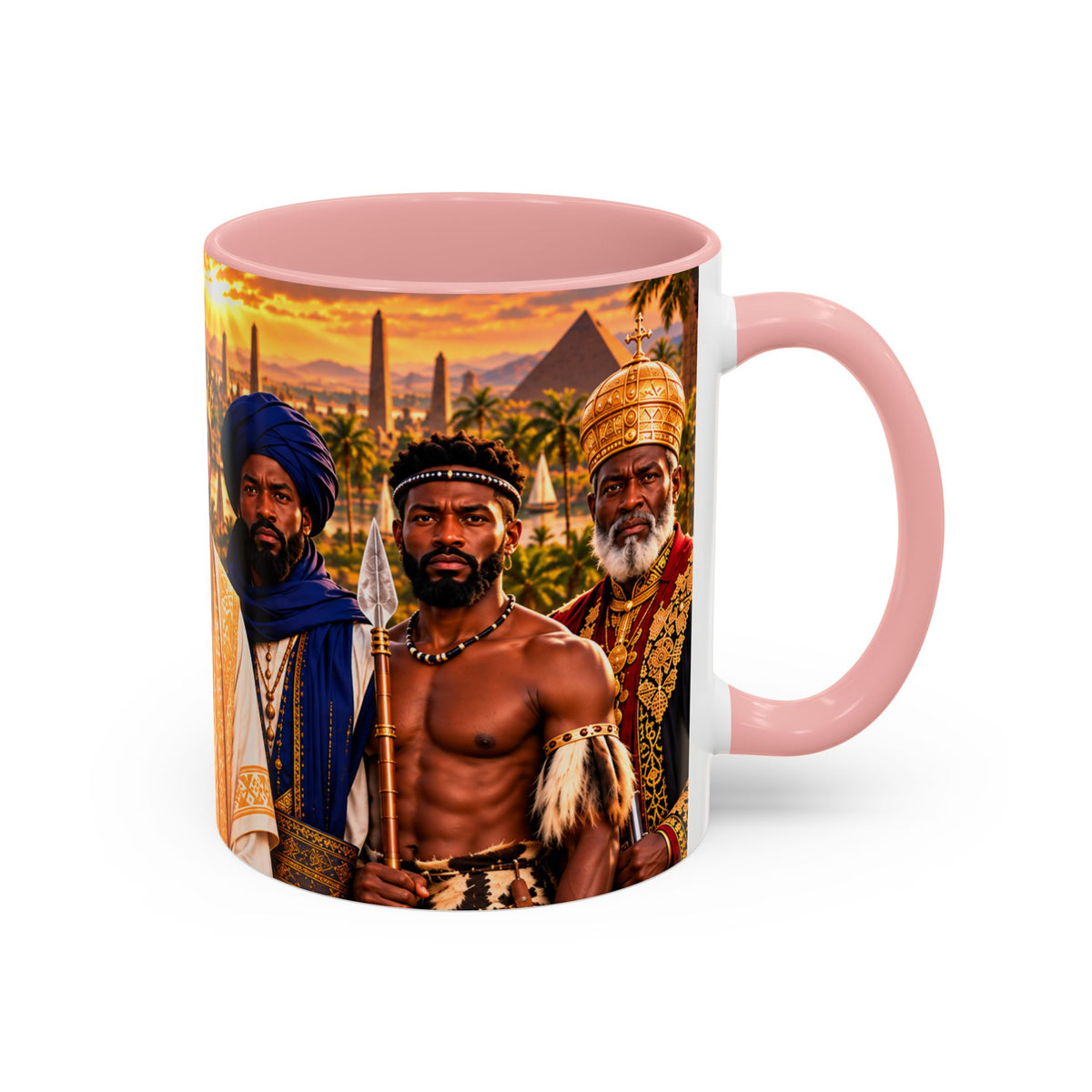 The Warrior Kings Coffee Mug | Wealth. Wisdom. Power. | African History Gift