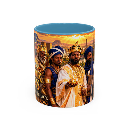 The Warrior Kings Coffee Mug | Seven Kings. One Legacy. | African History Gift