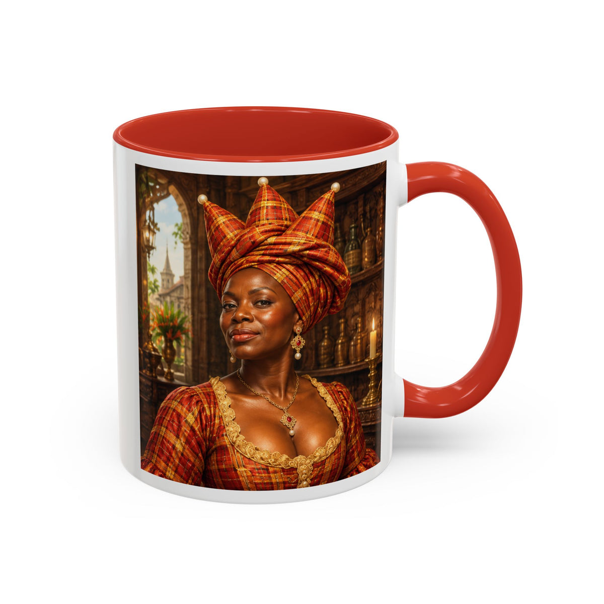 The Tignon Collection — Tête En L’Air (The Caribbean Headtie) Coffee Mug