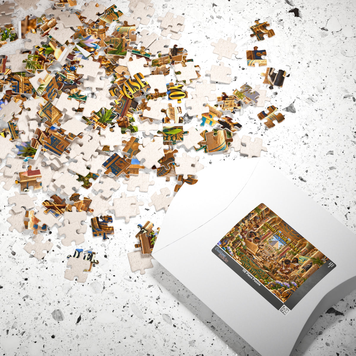 History in Your Pocket — Look Closer Jigsaw Puzzle | The Dollar Bill Symbolism Collection | Hotep Creations