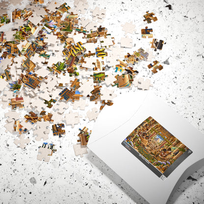 History in Your Pocket — Look Closer Jigsaw Puzzle | The Dollar Bill Symbolism Collection | Hotep Creations