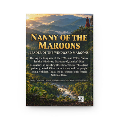 Nanny of the Maroons Hardcover Journal | Jamaica’s National Hero | 150 Lined Pages