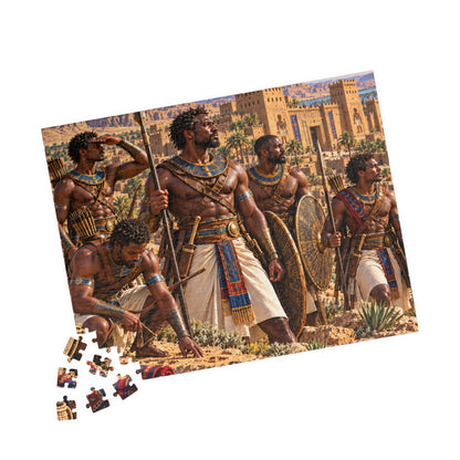 Medjay Lookout Jigsaw Puzzle | Guardians Above the City | 110–1014 Pieces