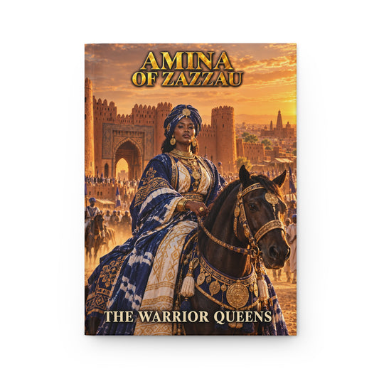 Queen Amina of Zazzau Hardcover Journal | Warrior Queens | 150 Lined Pages