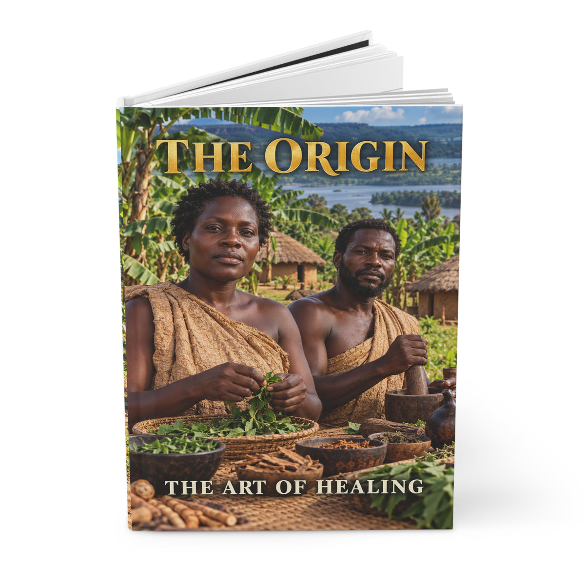 The Origins of Surgery Hardcover Journal | The Art of Healing | African Heritage