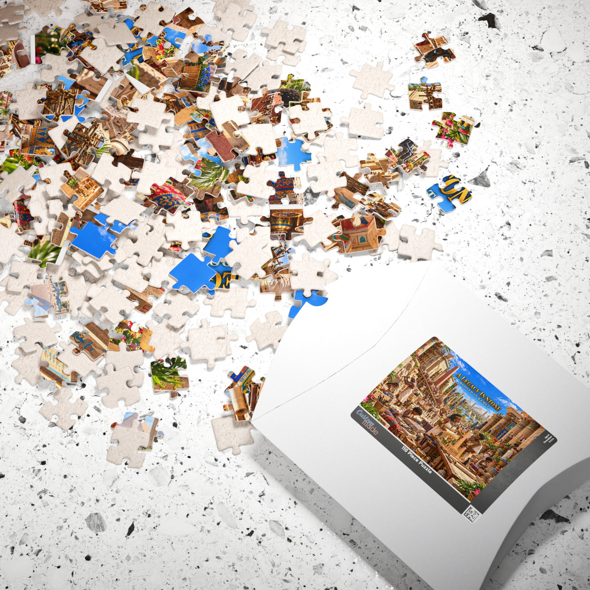 A Legacy in Stone — Rooted in Kemet Jigsaw Puzzle | The Dollar Bill Symbolism Collection | Hotep Creations