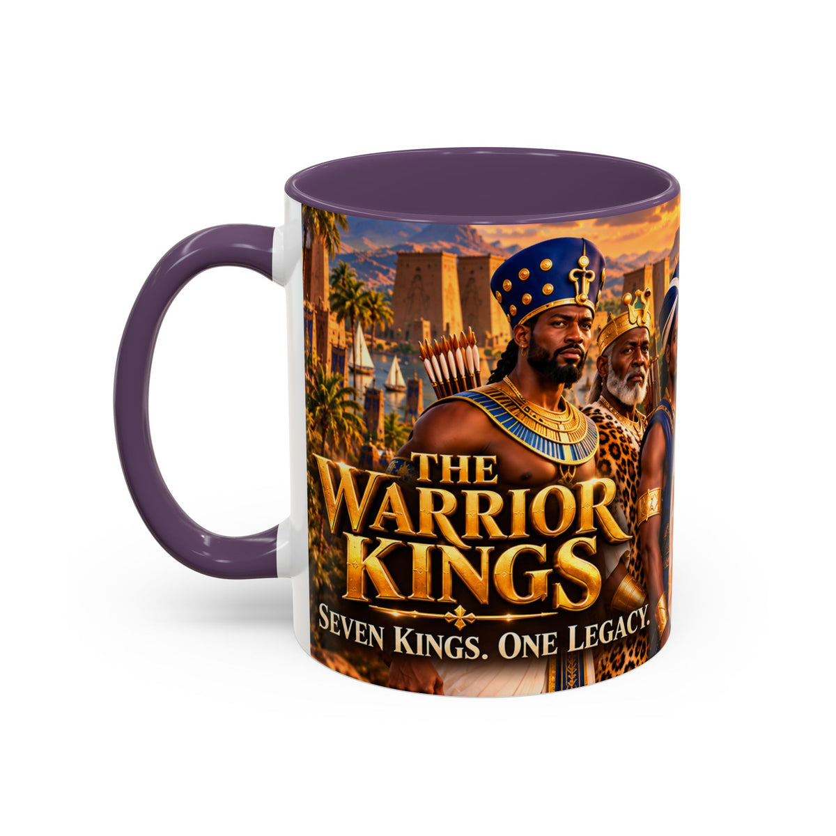 The Warrior Kings Coffee Mug | Seven Kings. One Legacy. | African History Gift