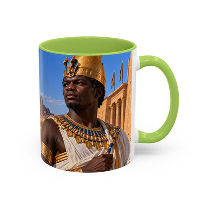 Taharqa Coffee Mug | King of Kush and Kemet | African History Mug
