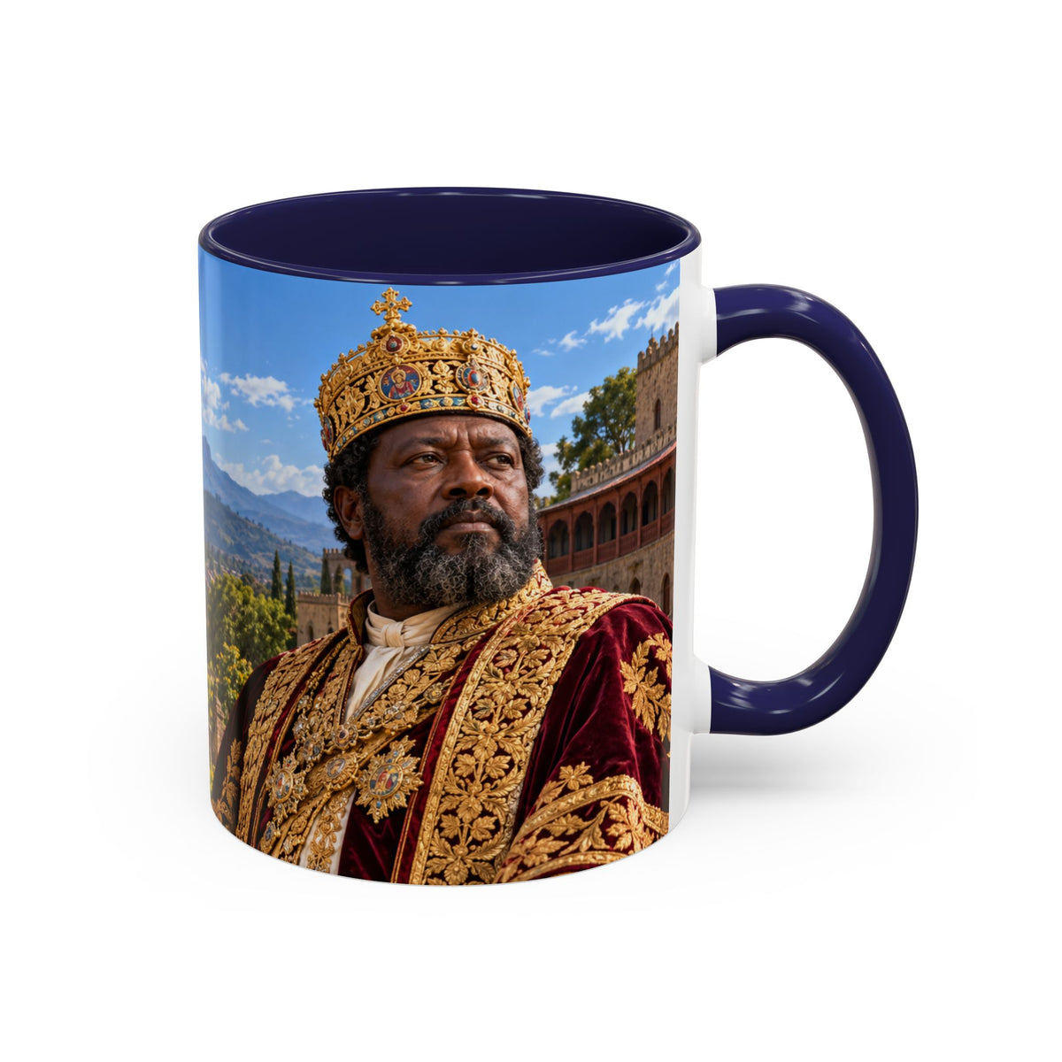Menelik II Coffee Mug | Emperor of Ethiopia | African History Mug