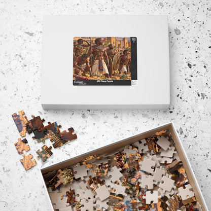 Medjay Lookout Jigsaw Puzzle | Guardians Above the City | 110–1014 Pieces