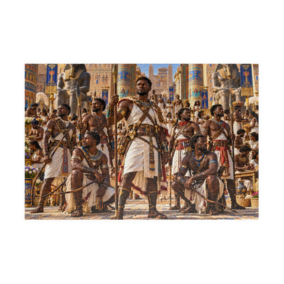 Medjay Guardians Jigsaw Puzzle | African Warrior Art | 110–1014 Pieces