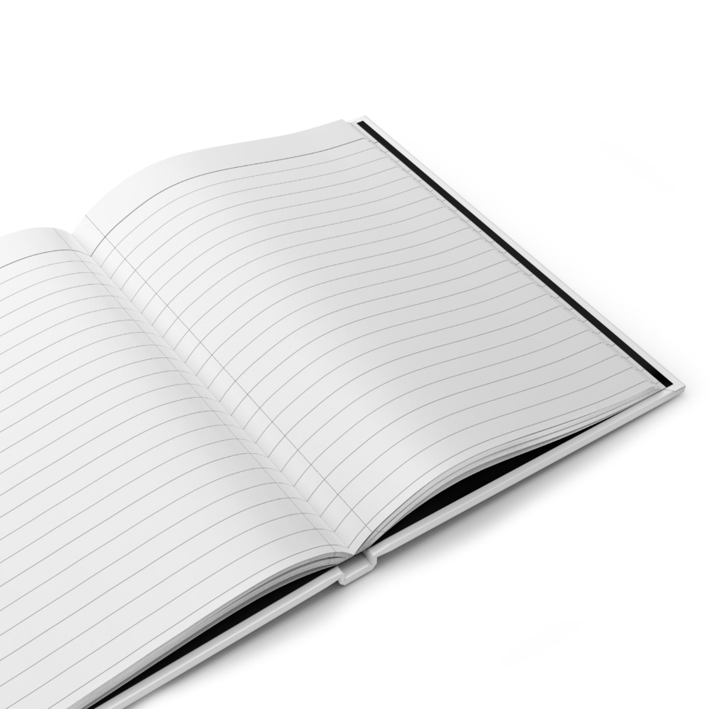 Hardcover Journal — Tête en l'Air Caribbean Headwrap Portrait Notebook
