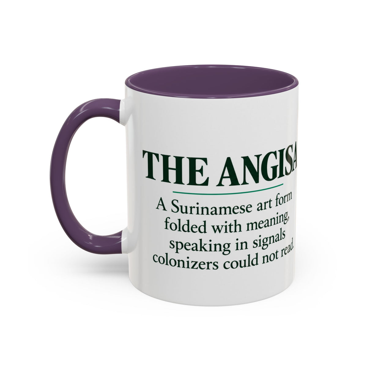 The Angisa Coffee Mug | Folded with Meaning | Tignon Law Collectio