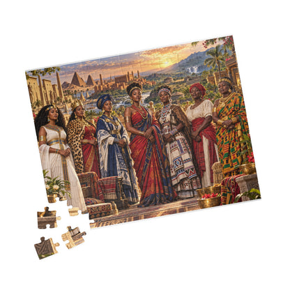 Warrior Queens Jigsaw Puzzle | Seven Queens, Unbreakable Spirit | 110–1014 Pieces