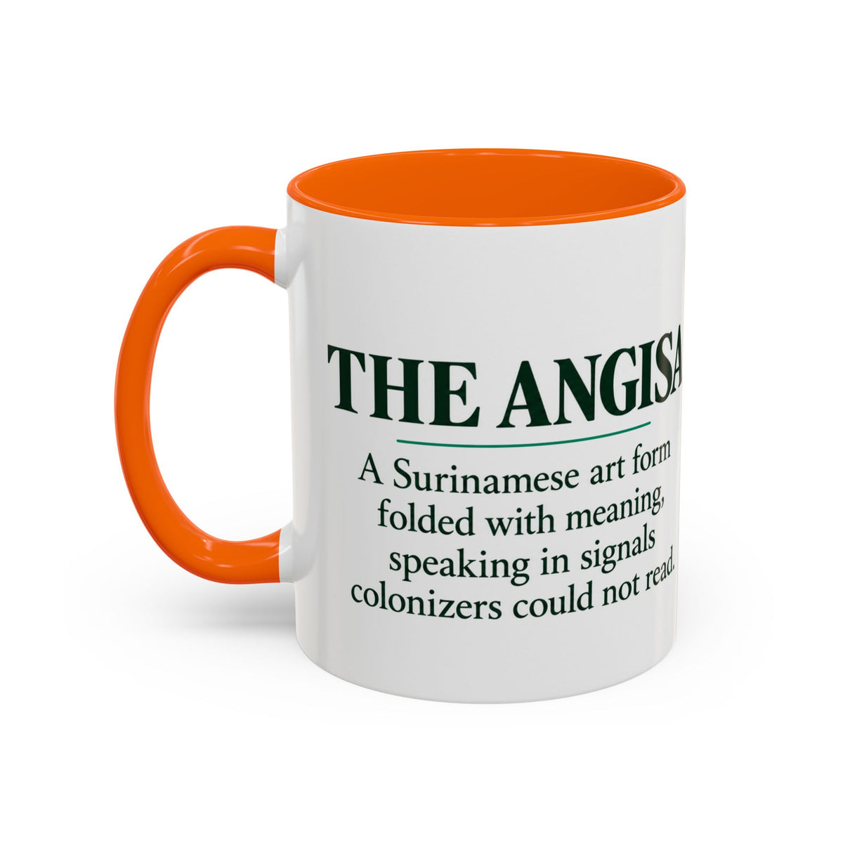 The Angisa Coffee Mug | Folded with Meaning | Tignon Law Collectio