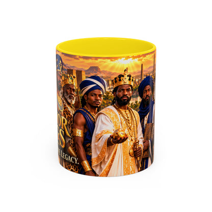 The Warrior Kings Coffee Mug | Seven Kings. One Legacy. | African History Gift