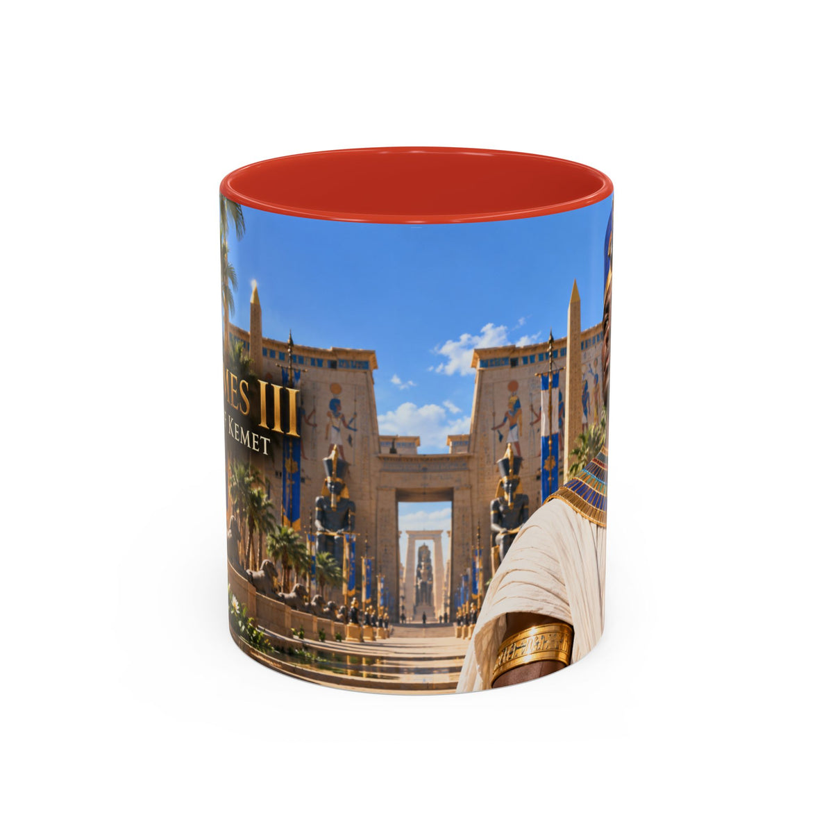Djehutymes III Coffee Mug | Pharaoh of Kemet | African History Mug