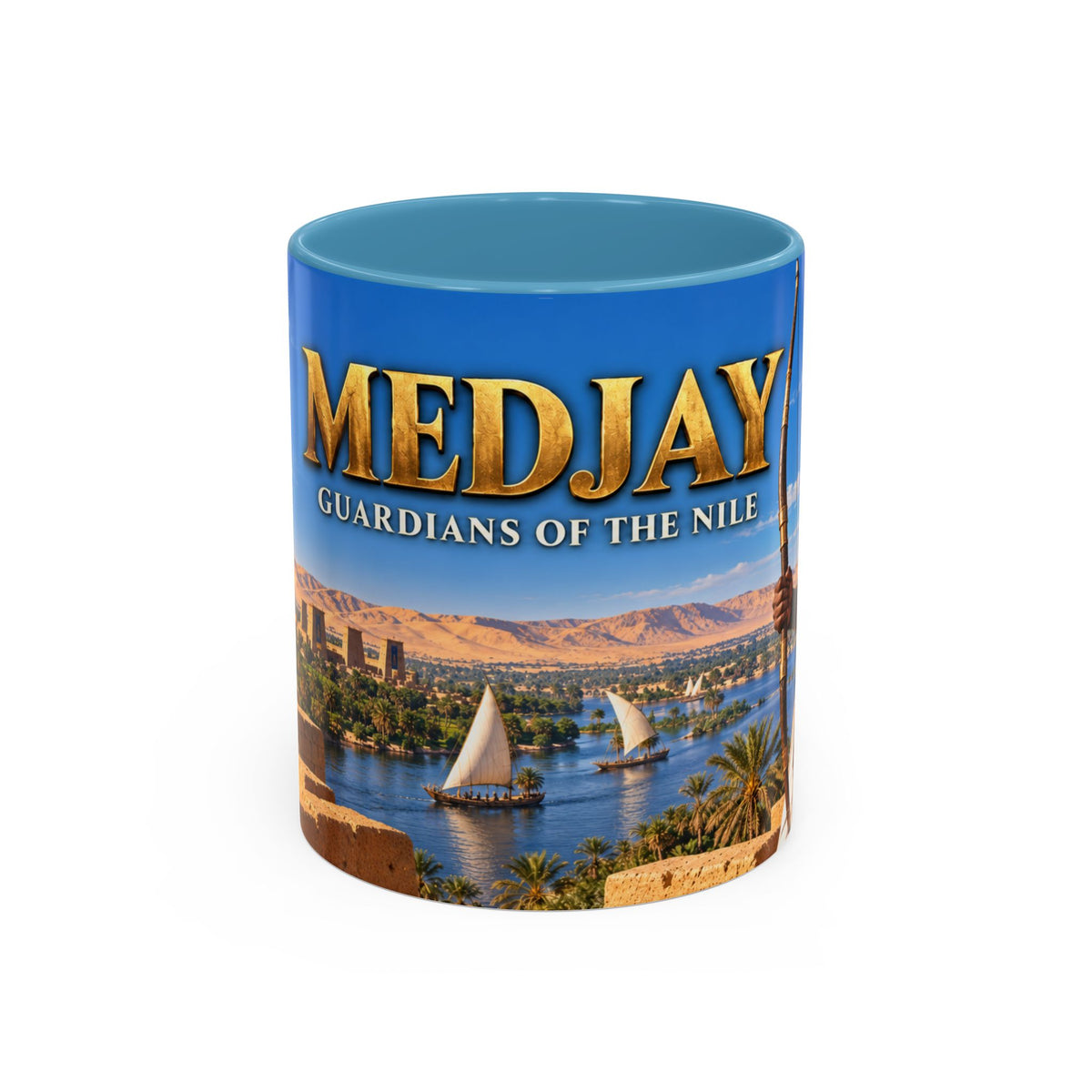 Medjay: Guardians of the Nile Coffee Mug | African Heritage | 11oz & 15oz