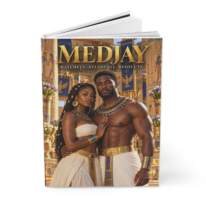 Medjay Couple Journal | Passion & Strength | Black Love Notebook
