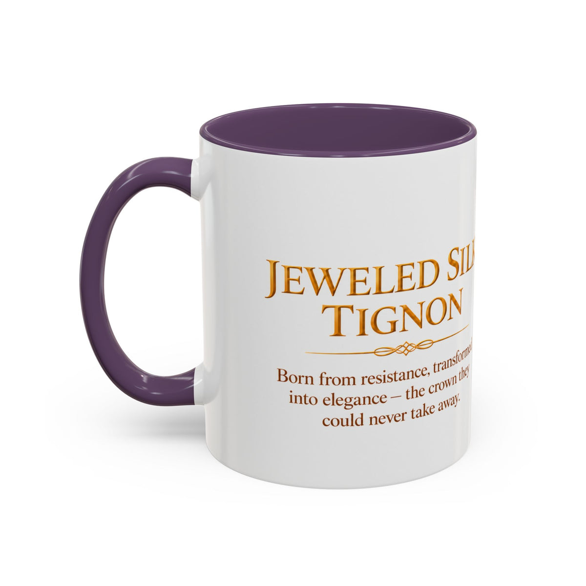 Regal Lady Portrait Coffee Mug – Elegant African Queen Art Accent Mug (11/15oz)