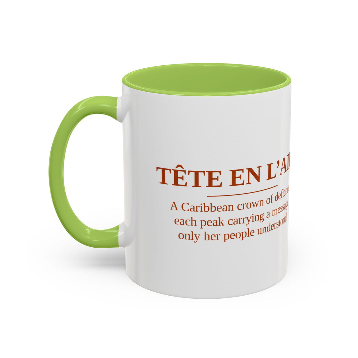 The Tignon Collection — Tête En L’Air (The Caribbean Headtie) Coffee Mug