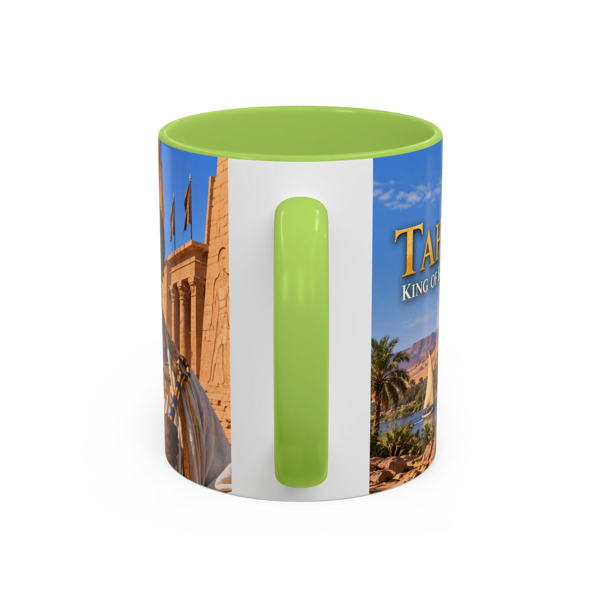 Taharqa Coffee Mug | King of Kush and Kemet | African History Mug