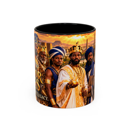 The Warrior Kings Coffee Mug | Seven Kings. One Legacy. | African History Gift