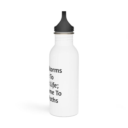 Positive Outlook Stainless Steel Water Bottle | Overcoming Challenges
