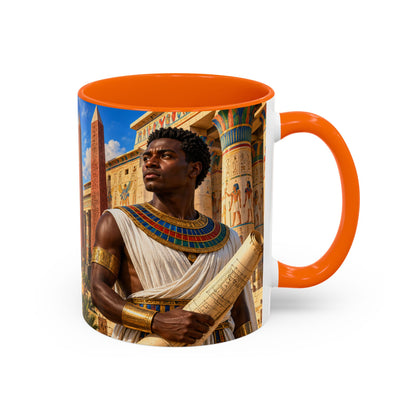 Rooted in Kemet Coffee Mug | A Legacy in Stone | Dollar Bill Symbolism