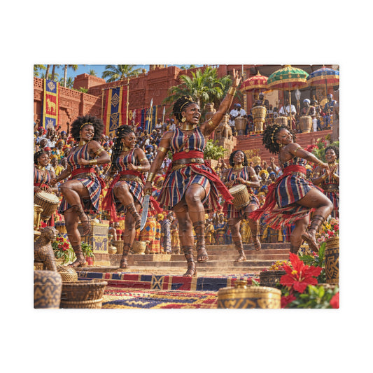 Agojie Celebration Jigsaw Puzzle | African Warrior Women | Hotep Creations