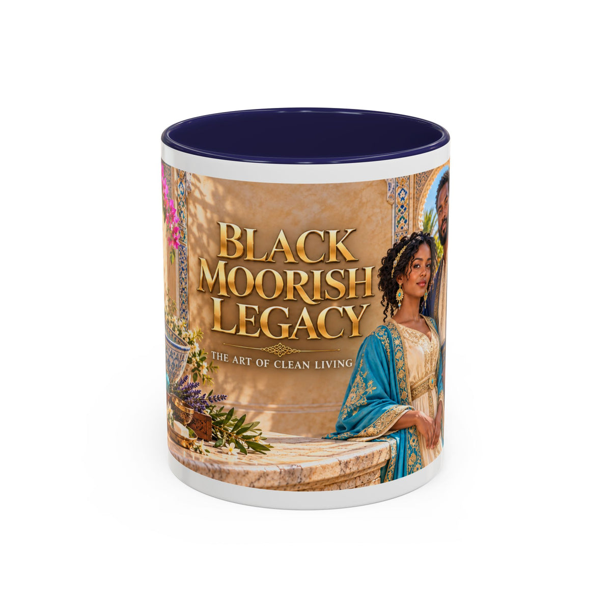 Black Moorish Legacy Coffee Mug | The Art of Clean Living | Heritage Gift