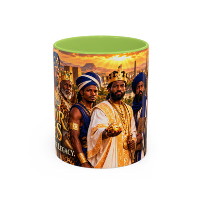 The Warrior Kings Coffee Mug | Seven Kings. One Legacy. | African History Gift