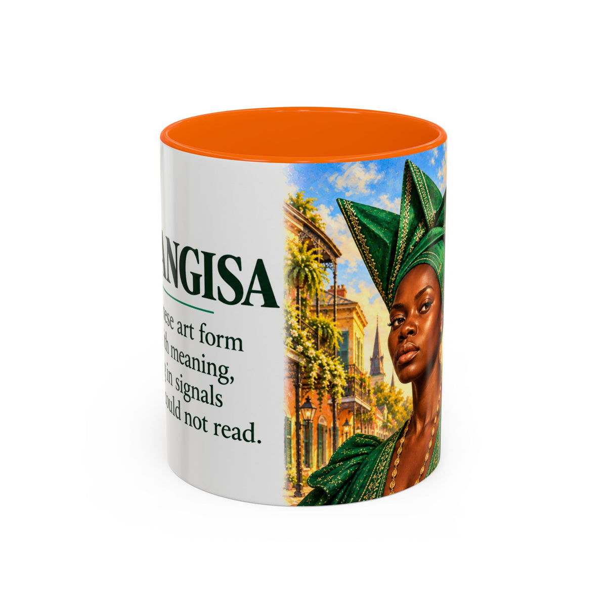The Angisa Coffee Mug | Folded with Meaning | Tignon Law Collectio