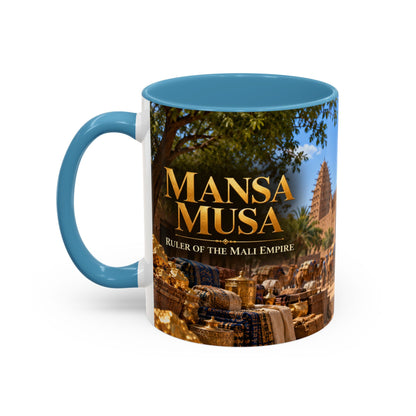 Mansa Musa Coffee Mug | Ruler of the Mali Empire | African History Mug