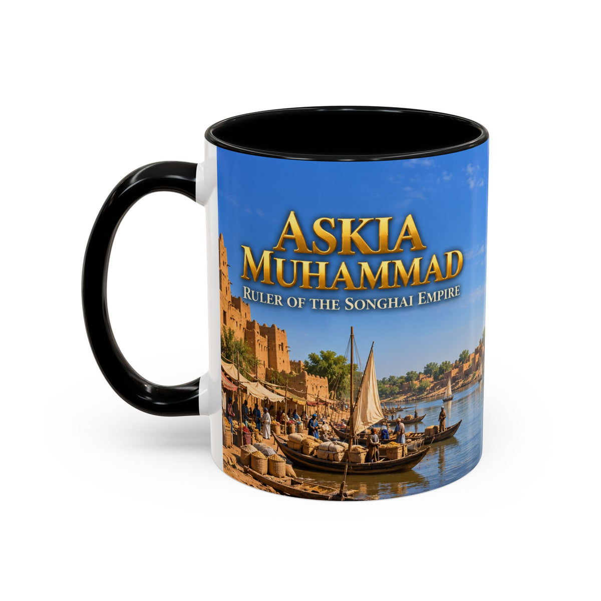 Askia Muhammad Coffee Mug | Ruler of the Songhai Empire | African History Mug