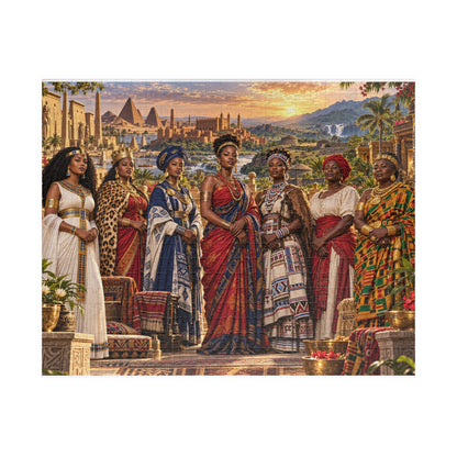 Warrior Queens Jigsaw Puzzle | Seven Queens, Unbreakable Spirit | 110–1014 Pieces