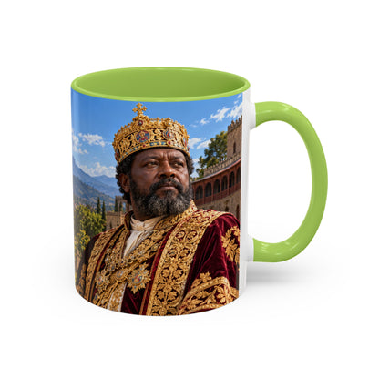 Menelik II Coffee Mug | Emperor of Ethiopia | African History Mug
