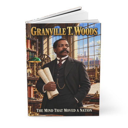 Granville T. Woods Hardcover Journal | The Mind That Moved a Nation | Black Inventor Gift