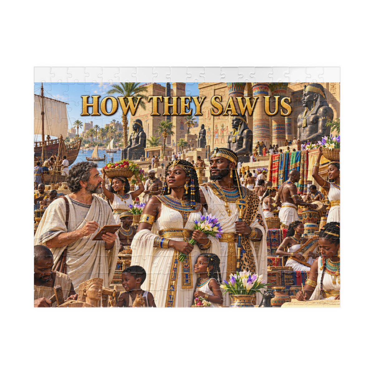 How They Saw Us Jigsaw Puzzle | The Splendor of Kemet | African Heritage