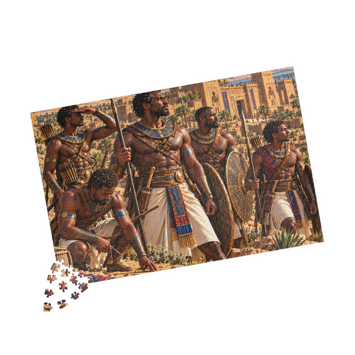 Medjay Lookout Jigsaw Puzzle | Guardians Above the City | 110–1014 Pieces