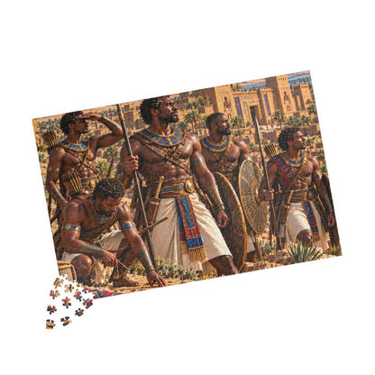 Medjay Lookout Jigsaw Puzzle | Guardians Above the City | 110–1014 Pieces
