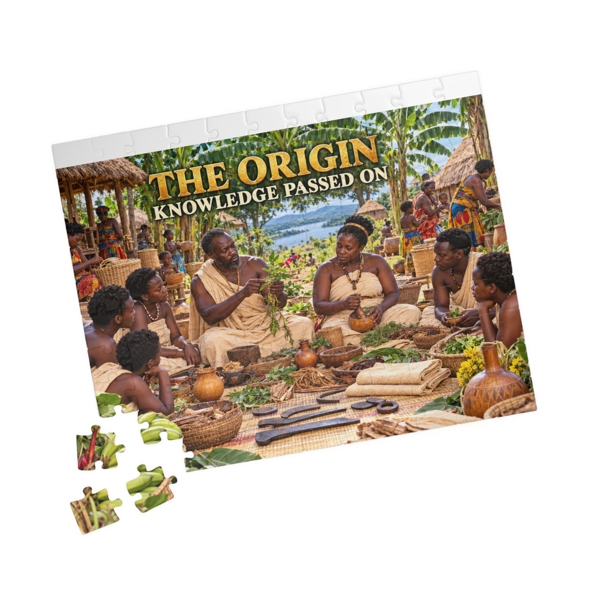 The Origins of Surgery Jigsaw Puzzle | Knowledge Passed On | African Heritage